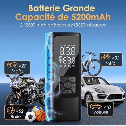 Nomad Air™ — Gonfleur d’air automatique sans fil