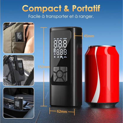 Nomad Air™ — Gonfleur d’air automatique sans fil